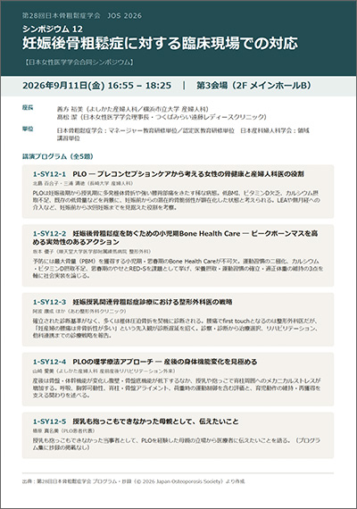 シンポジウム12
