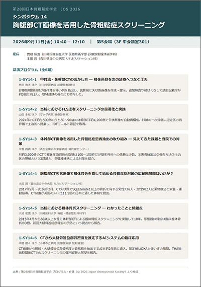 シンポジウム14
